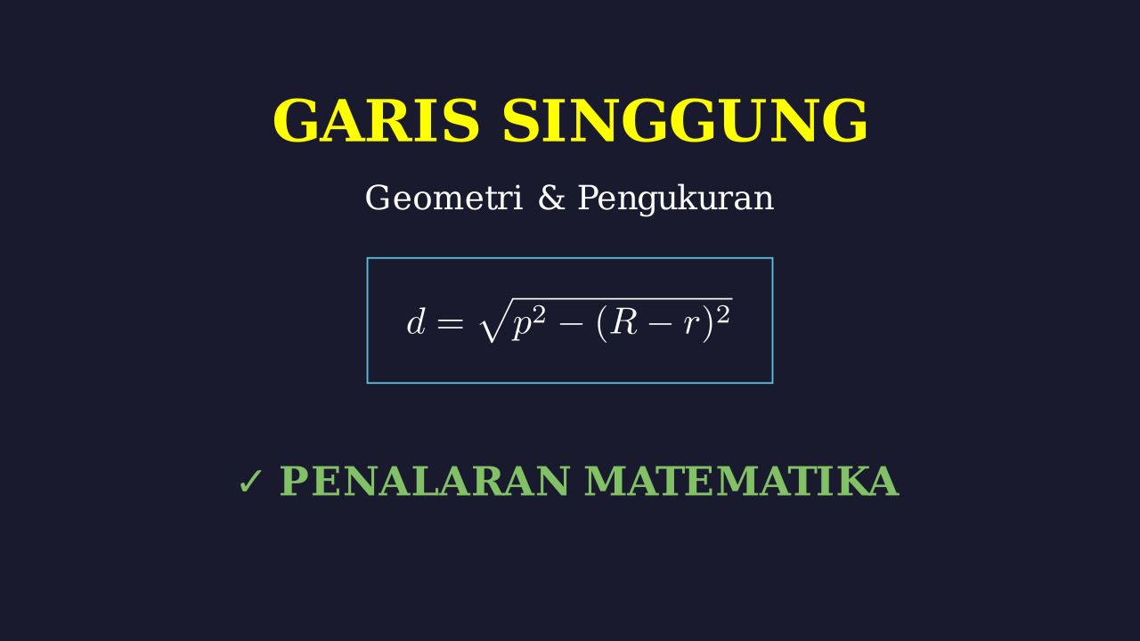 Garis Singgung Geometri