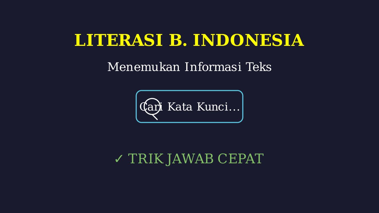 Animasi Penjelasan Soal