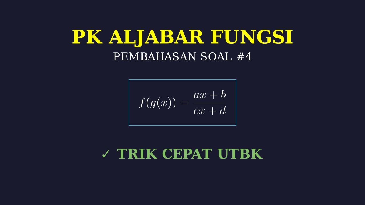 Pembahasan Matematika: Soal Nomor 4