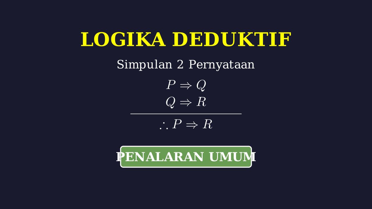 Menarik Simpulan Logis