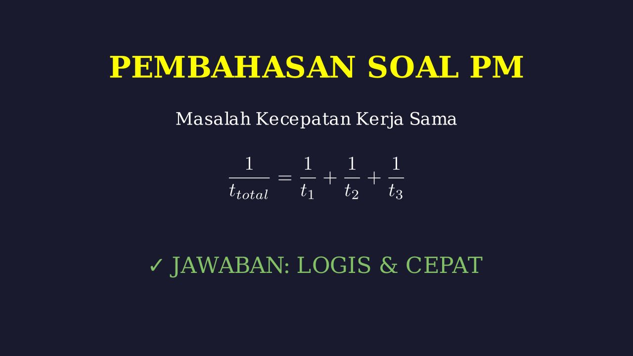 Soal Cerita: Kerja Sama Kerajinan