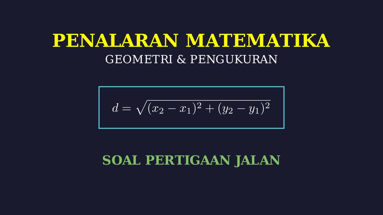Analisis Tata Letak di Pertigaan
