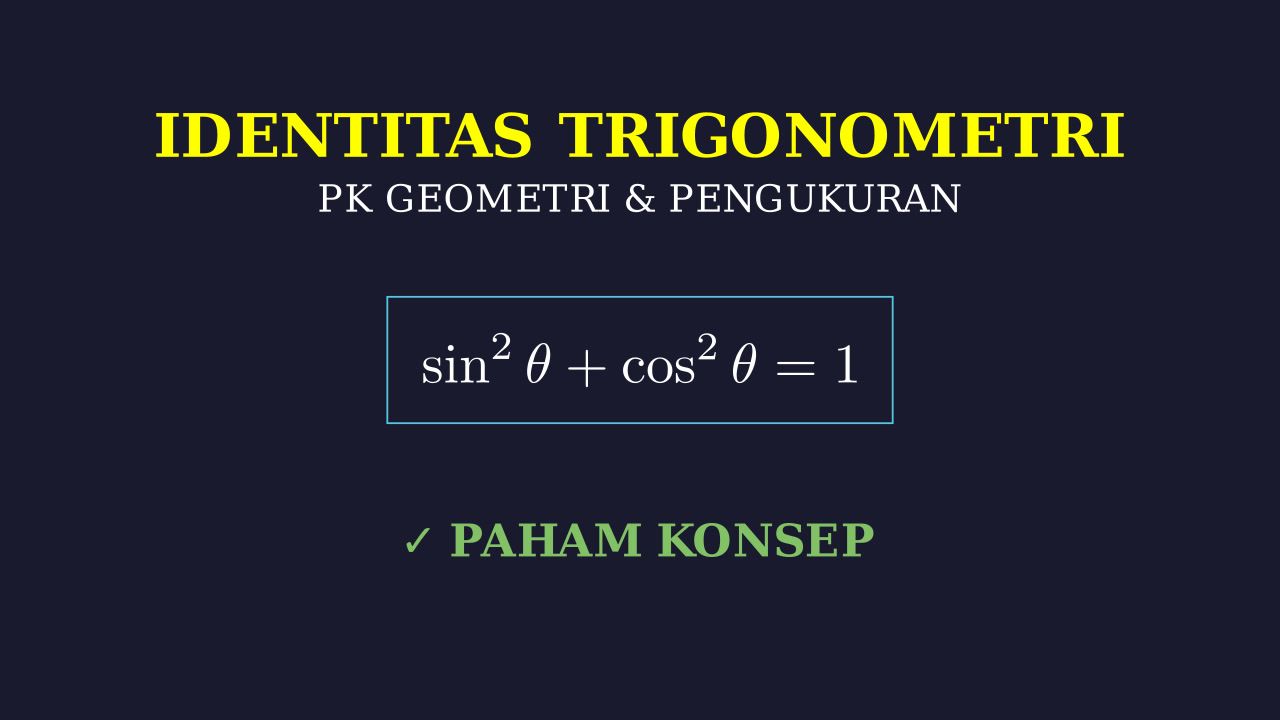 Identitas Trigonometri