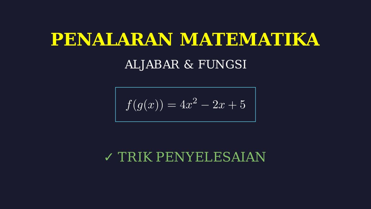 Penjelasan Konsep dan Langkah-Langkah