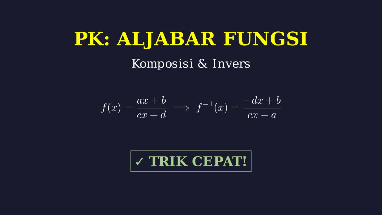 Matematika: Cara Cepat & Penjelasan Rinci