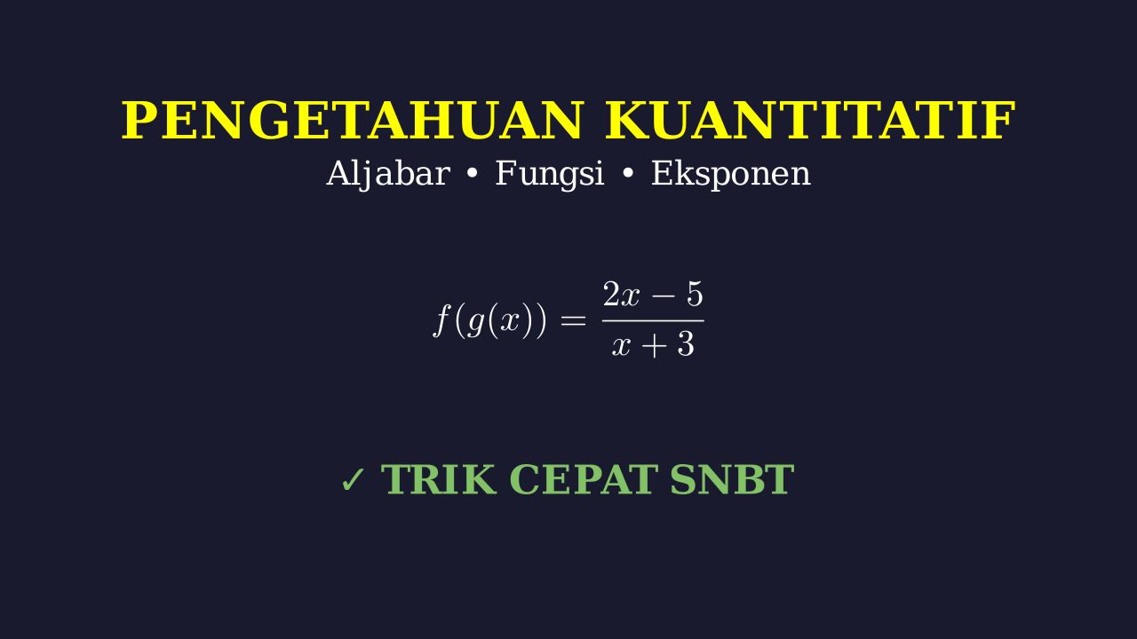 Kuasai Materi PK & PM: Aljabar Hingga Peluang
