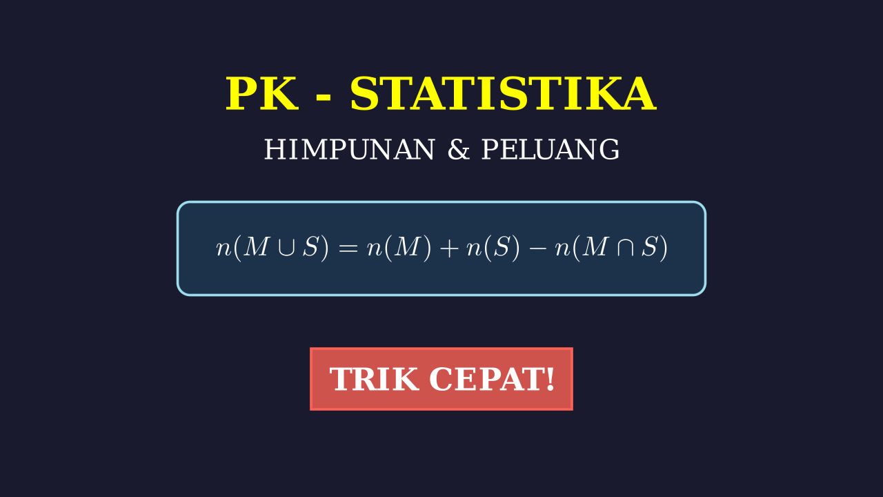 Soal Cerita Himpunan: Diagram Venn