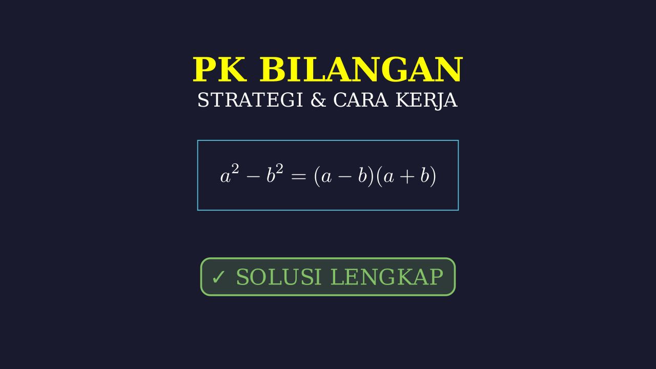 Langkah-Langkah Penyelesaian Soal