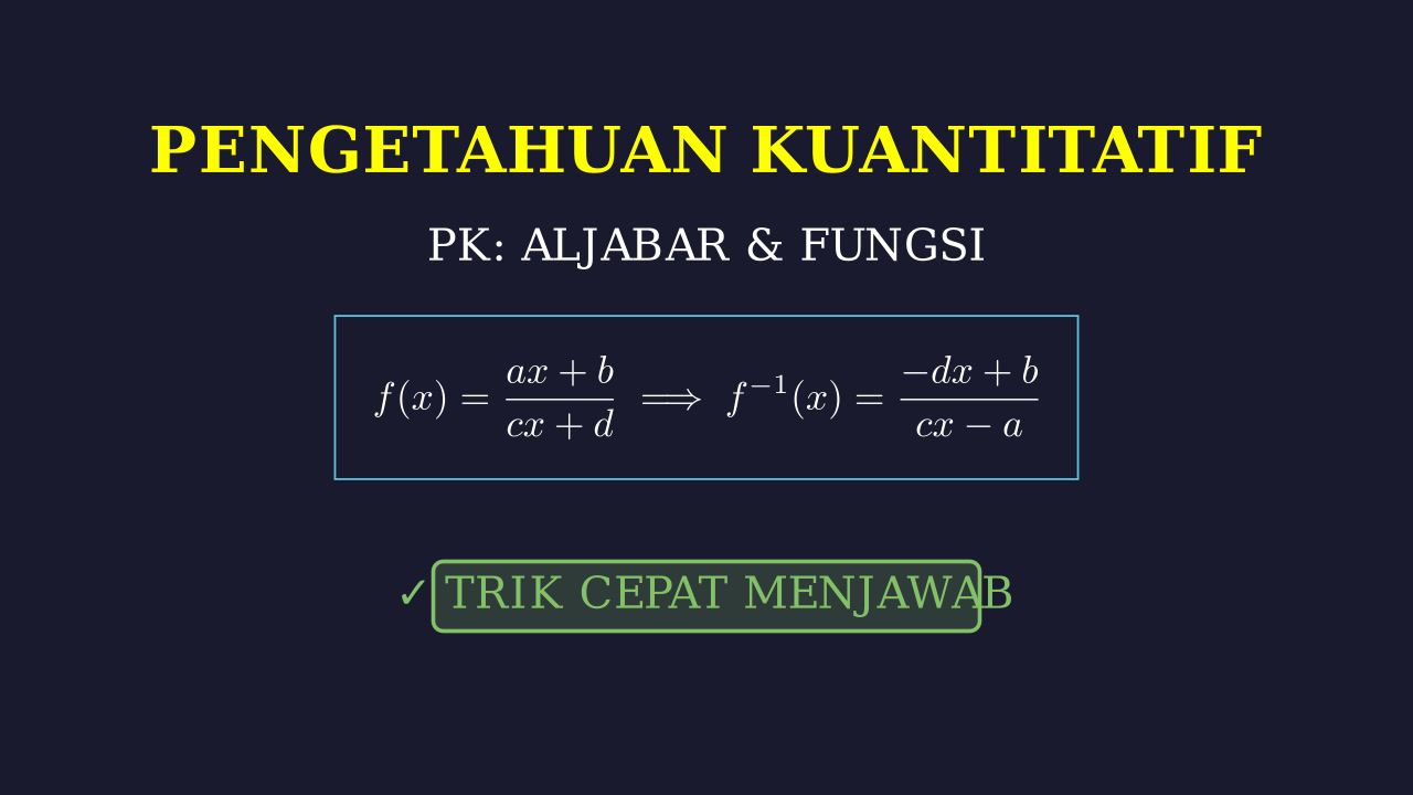 Pembahasan Soal Matematika