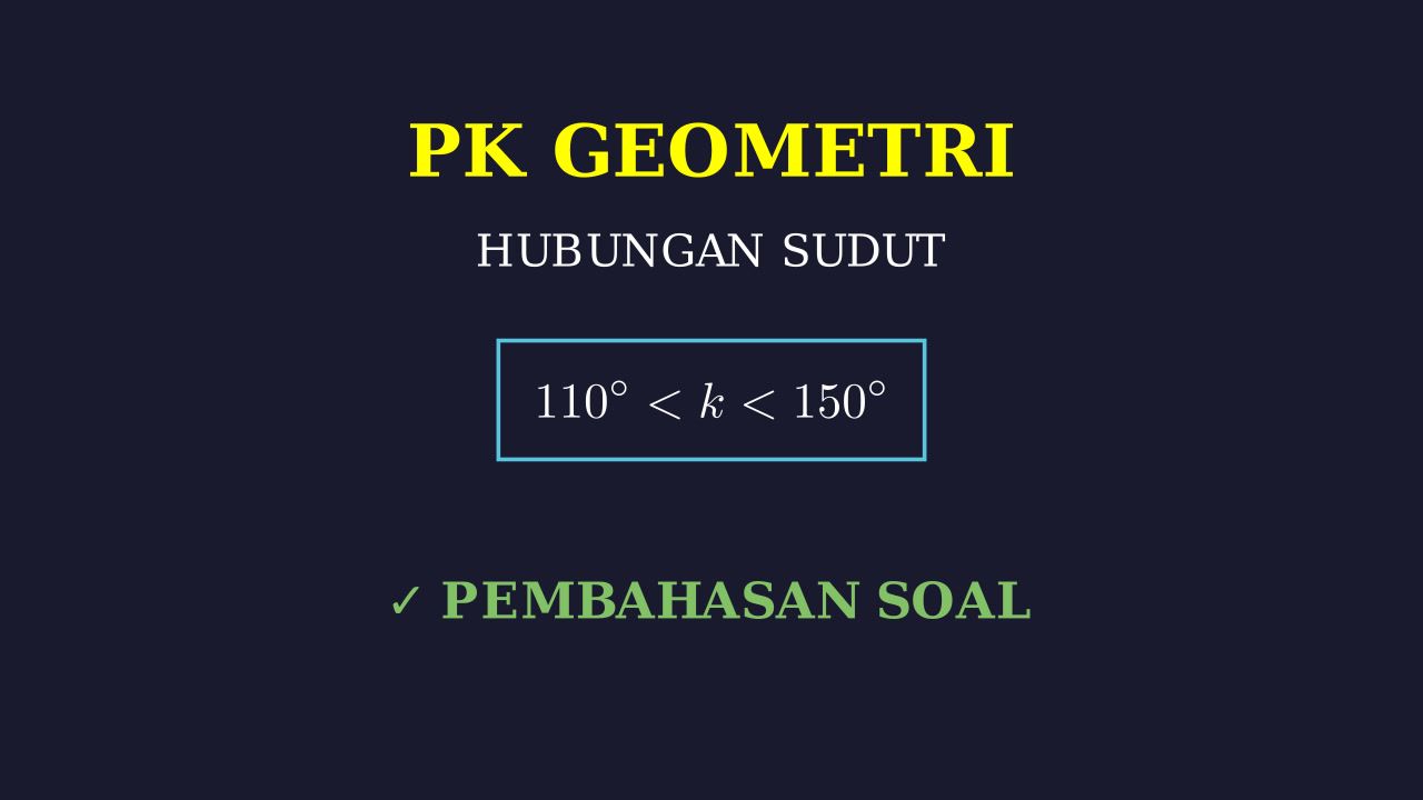 Menentukan Besar Sudut