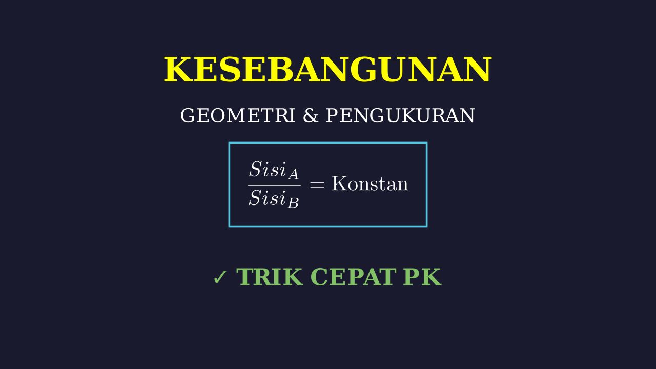 Memahami Konsep Kesebangunan