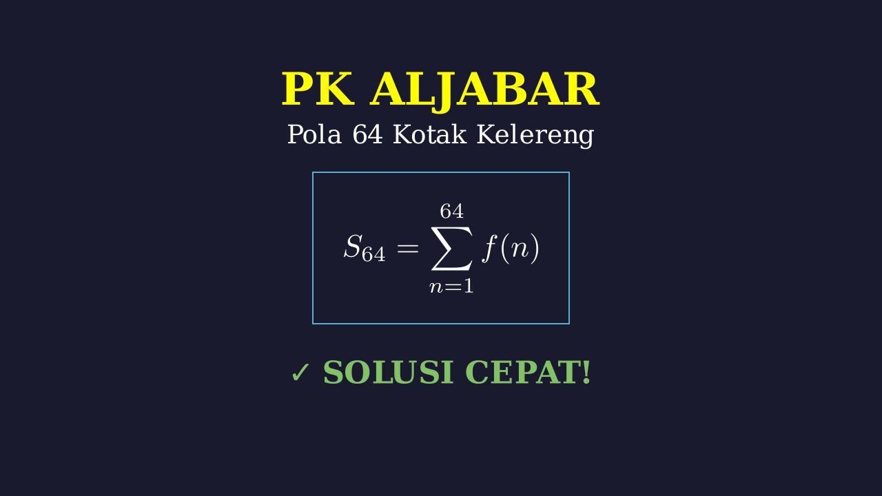 Pola Kelereng Merah Putih dalam Kotak