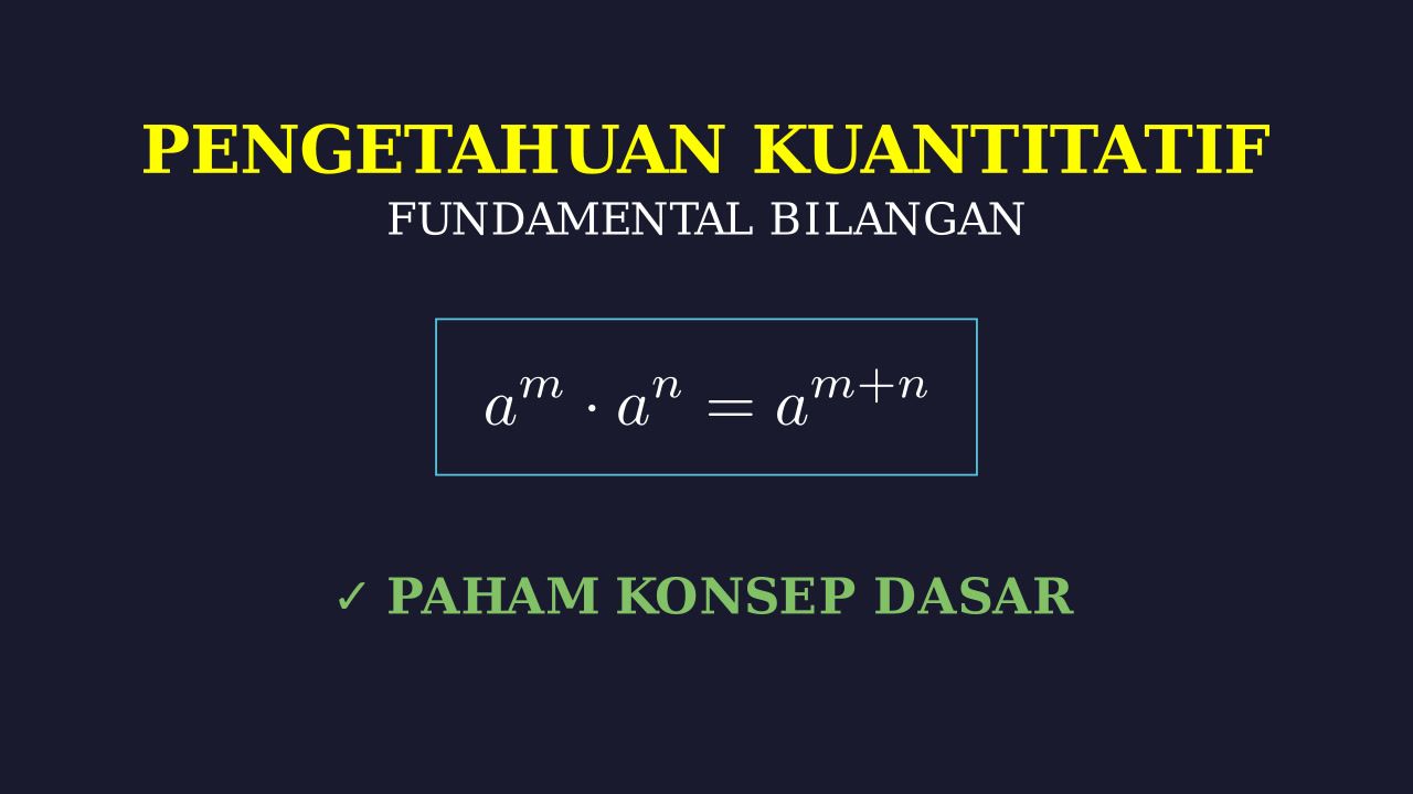 Fundamental Matematika