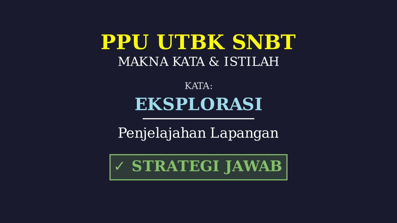 Mengenal Konsep Dasar