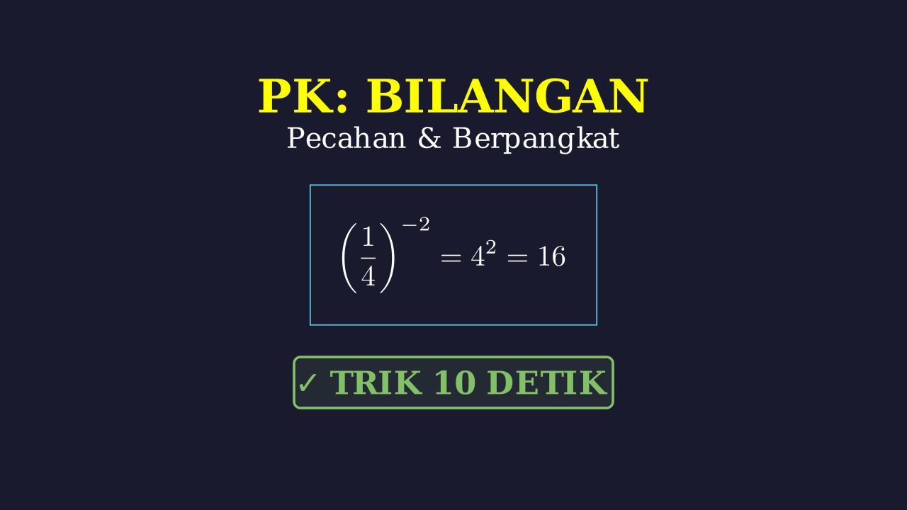 Pecahan Dan Bilangan Berpangkat