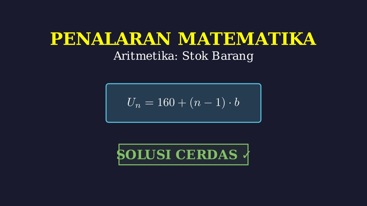Barisan Aritmetika: Pasokan Minyak