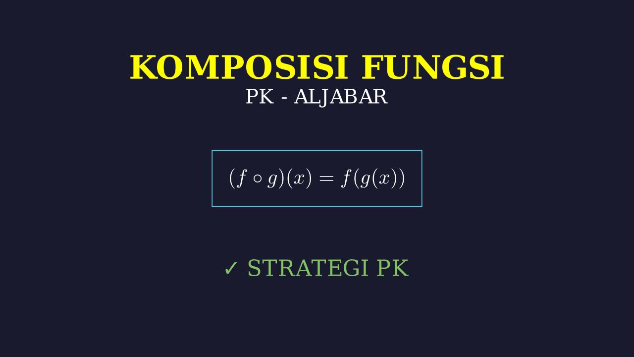 Komposisi Fungsi