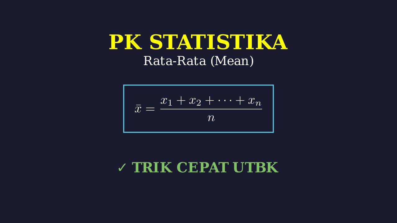 Statistika: Konsep Dasar