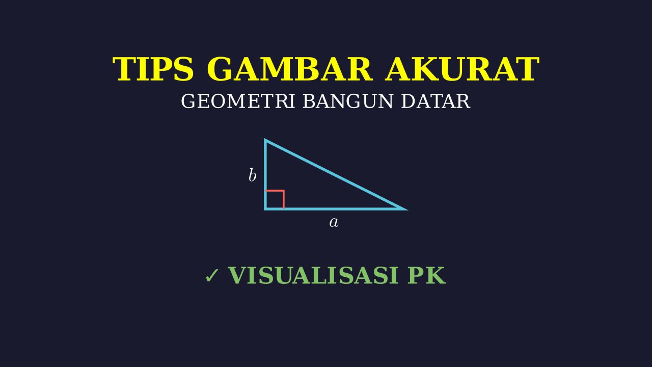 Menggambar Bangun Datar Secara Akurat