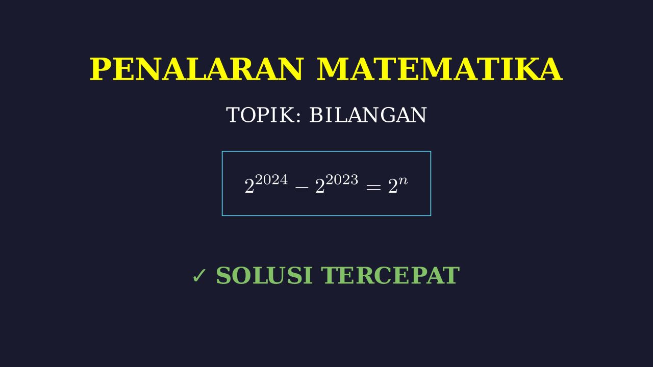 Pembahasan Lengkap 4 Soal