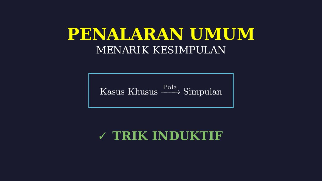 Menarik Kesimpulan: Literasi & Penalaran Umum