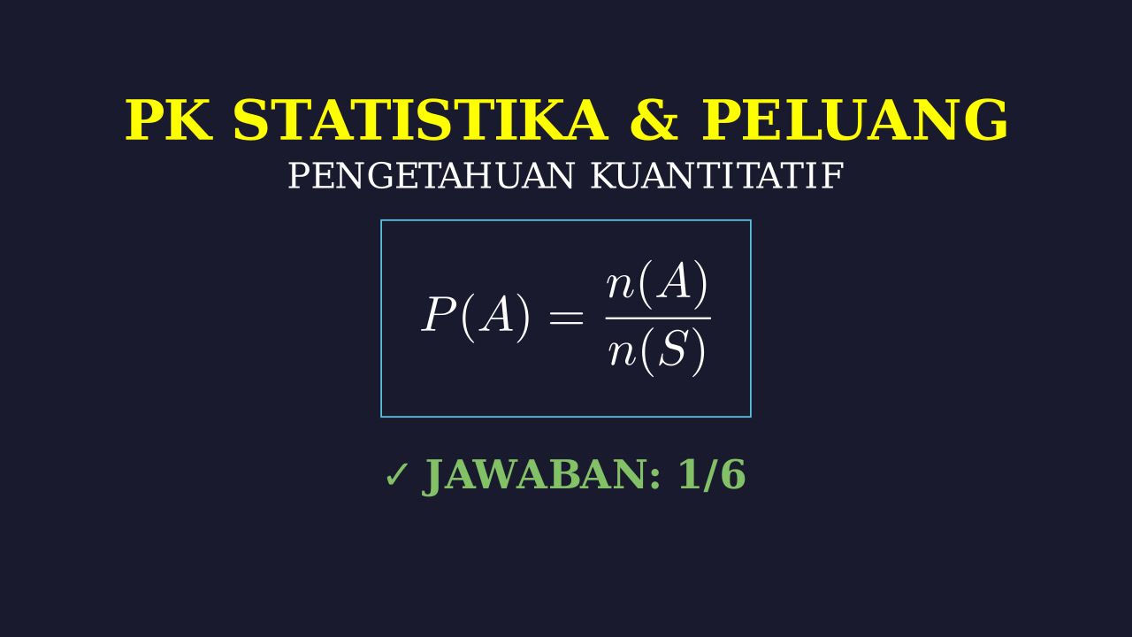 Statistika Peluang