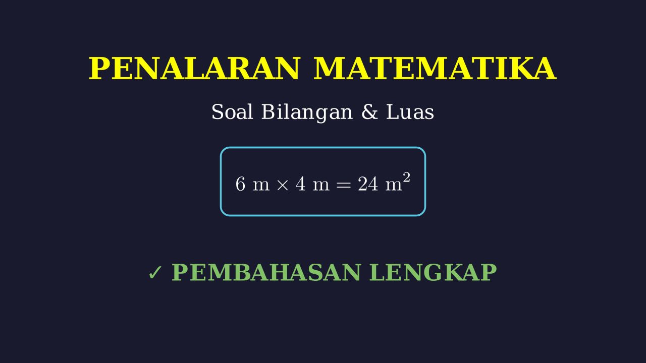 Menghitung Luas Lantai Persegi Panjang