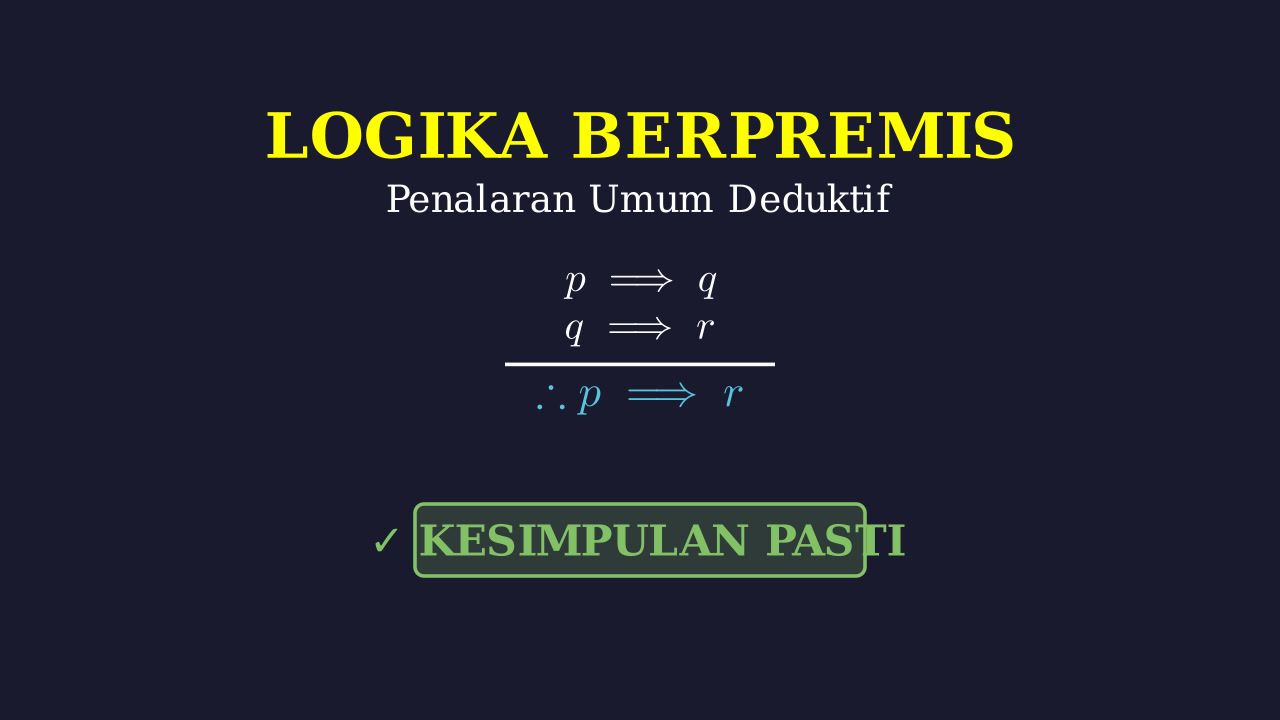 Menyelesaikan Soal Logika Berpremis