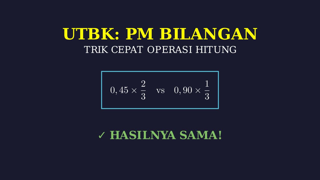 Bahas Tuntas Soal PM UTBK Sering Keluar