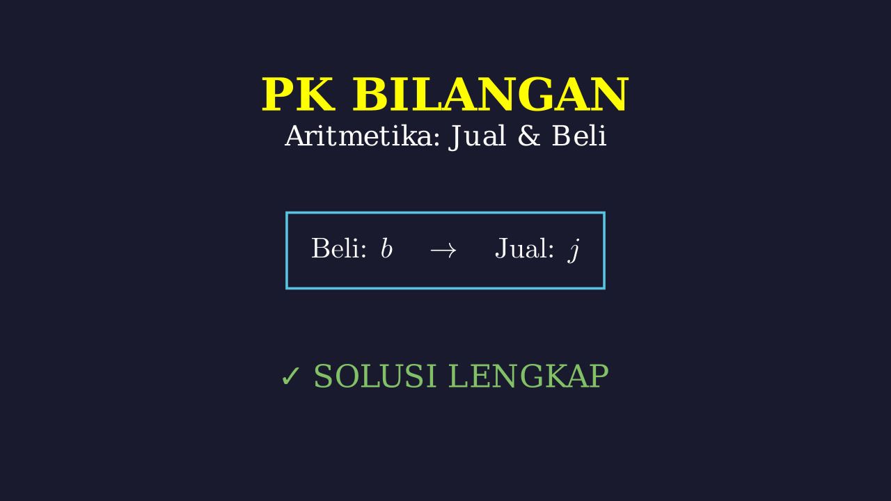 Soal Cerita: Jual Beli Motor