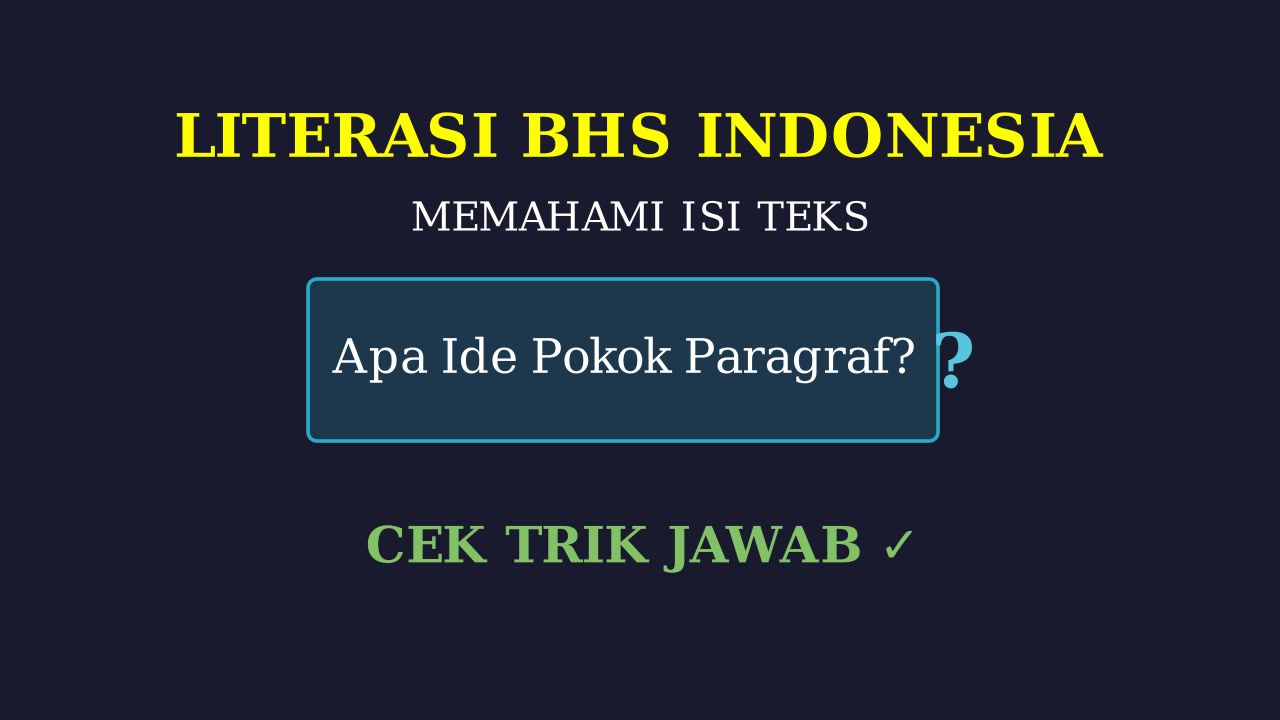 Ekstraksi Teks Soal
