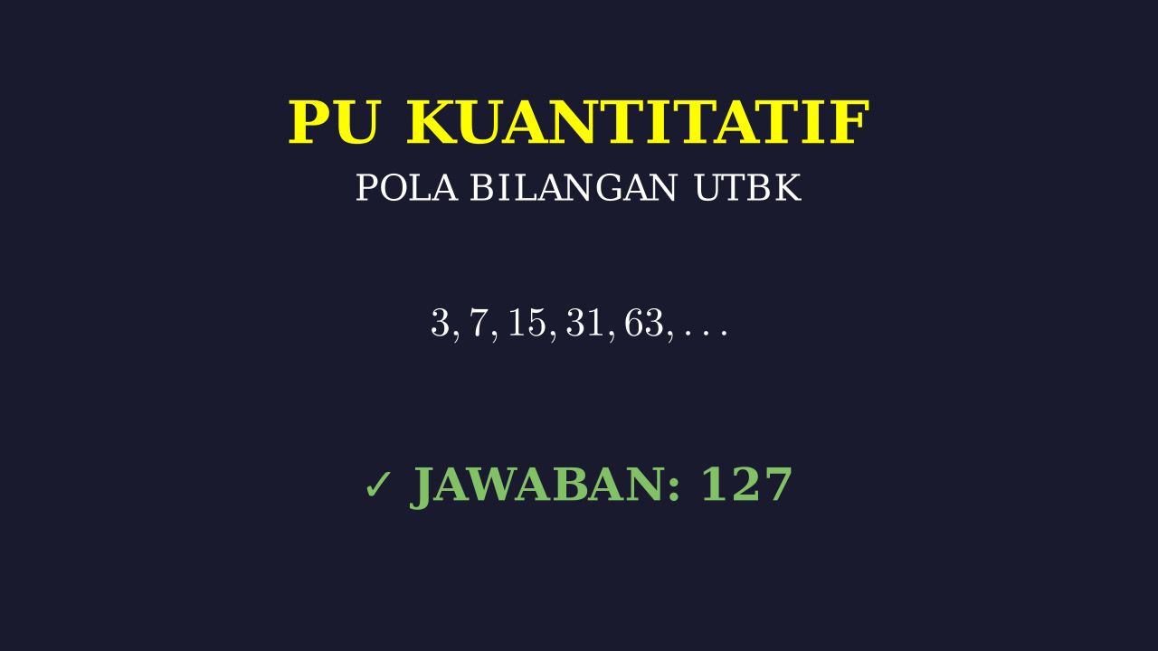 Konsep Dasar Penalaran Umum Matematika