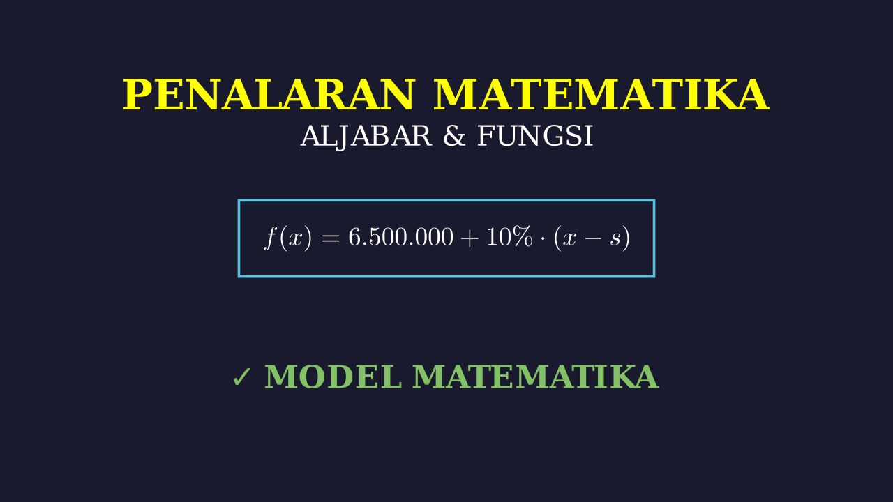 Menghitung Gaji dan Bonus Penjualan