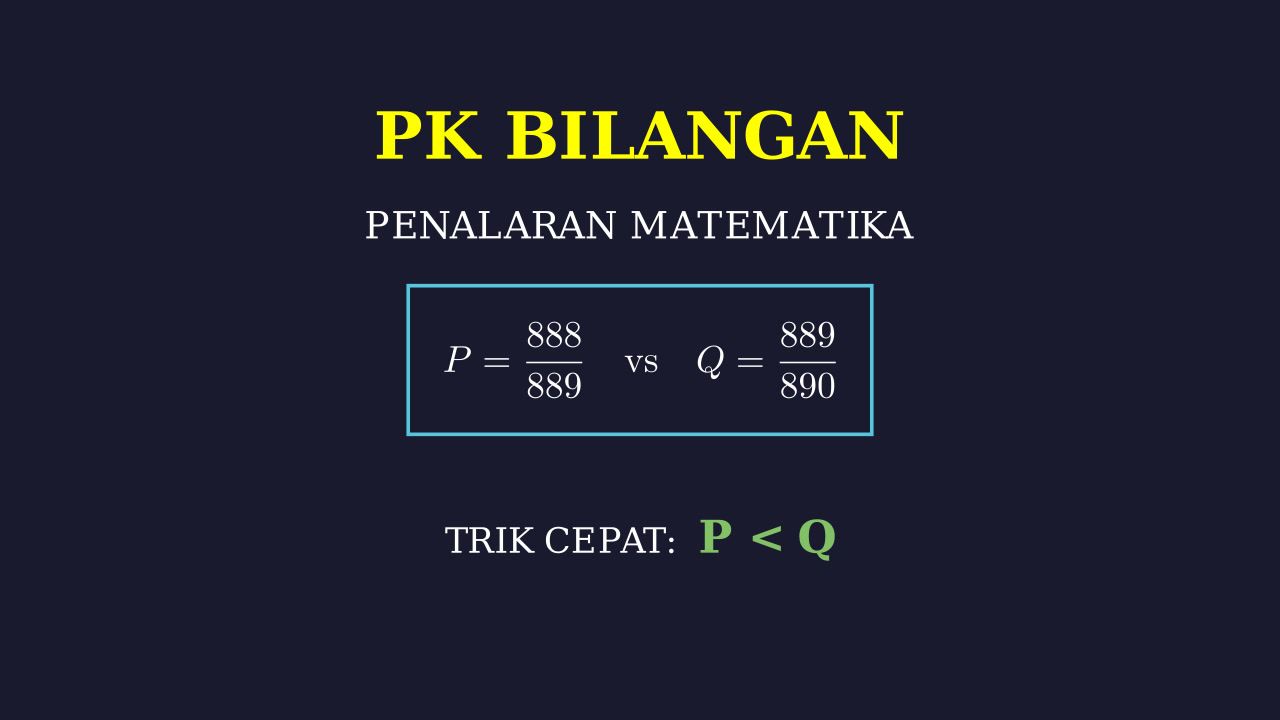 Trik Cepat Soal Penalaran