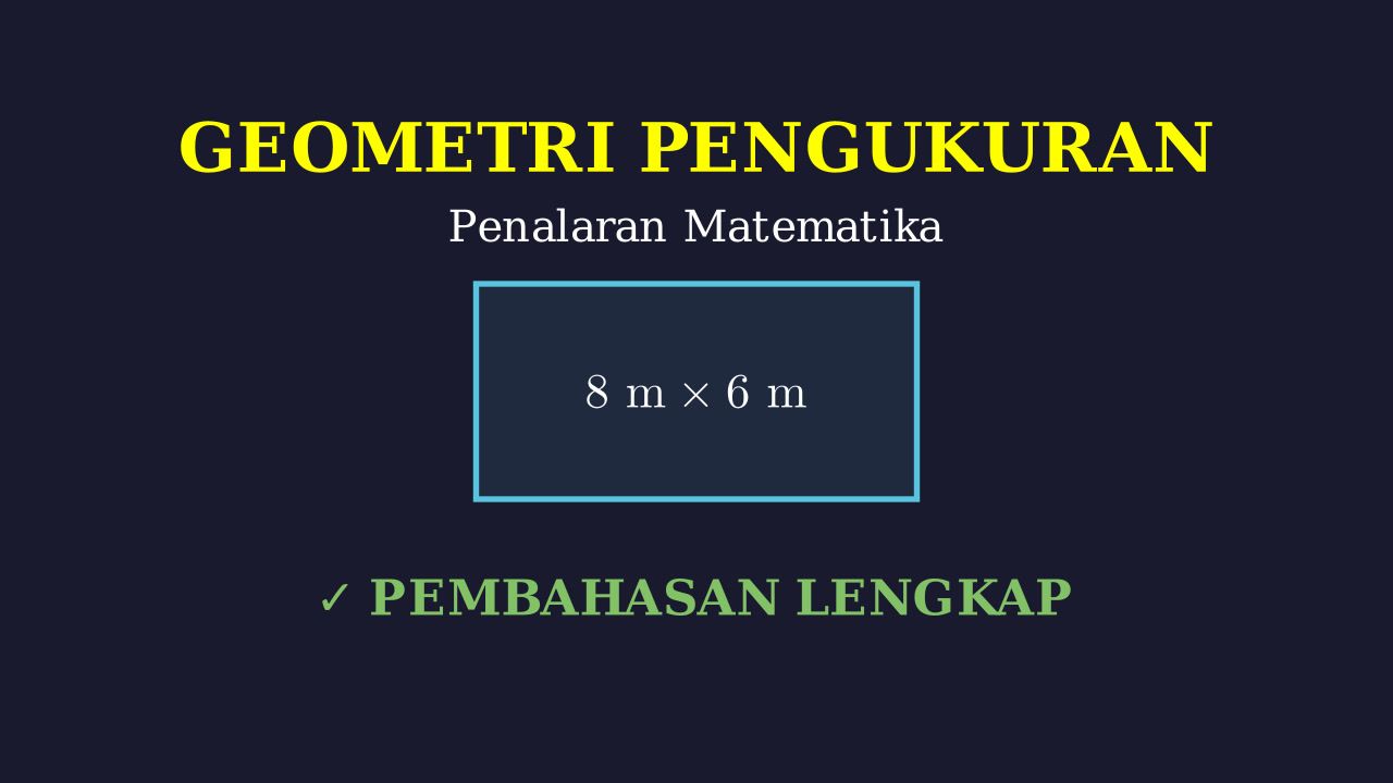 Geometri: Dimensi Ruangan