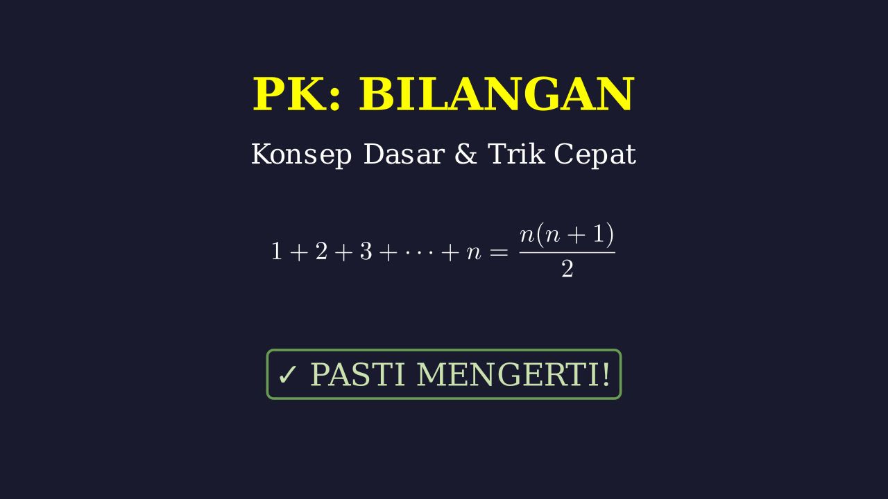Pengetahuan Kuantitatif: Belajar Seru Dari Nol