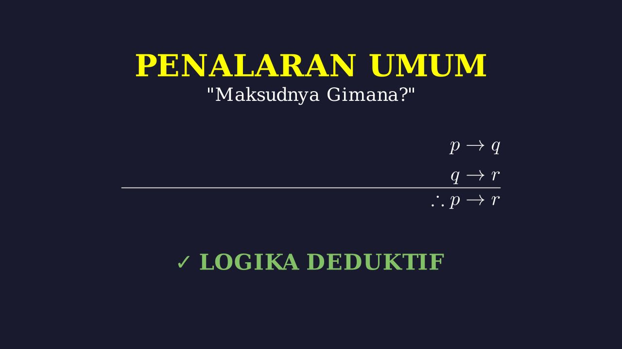Penjelasan Logika Sederhana