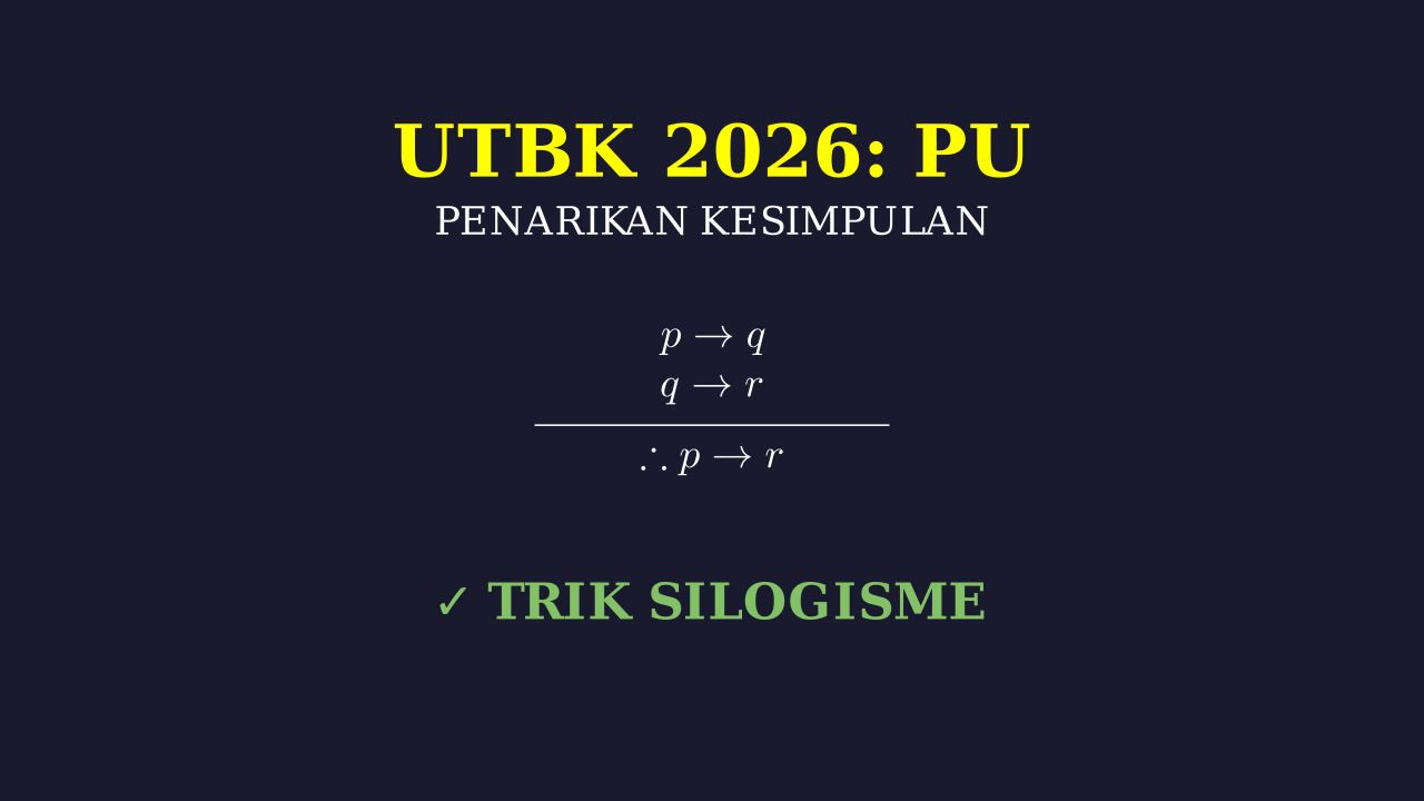 Penarikan Kesimpulan: Penalaran Umum UTBK 2026