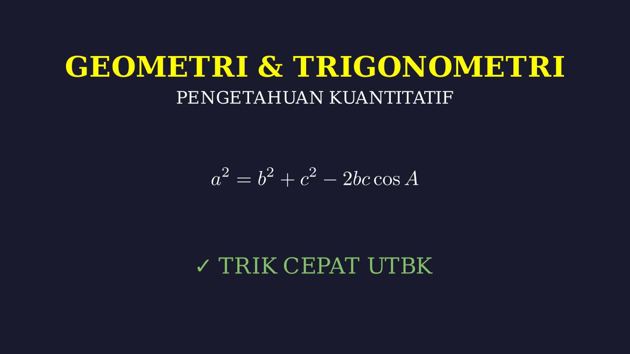 Geometri Dan Trigonometri