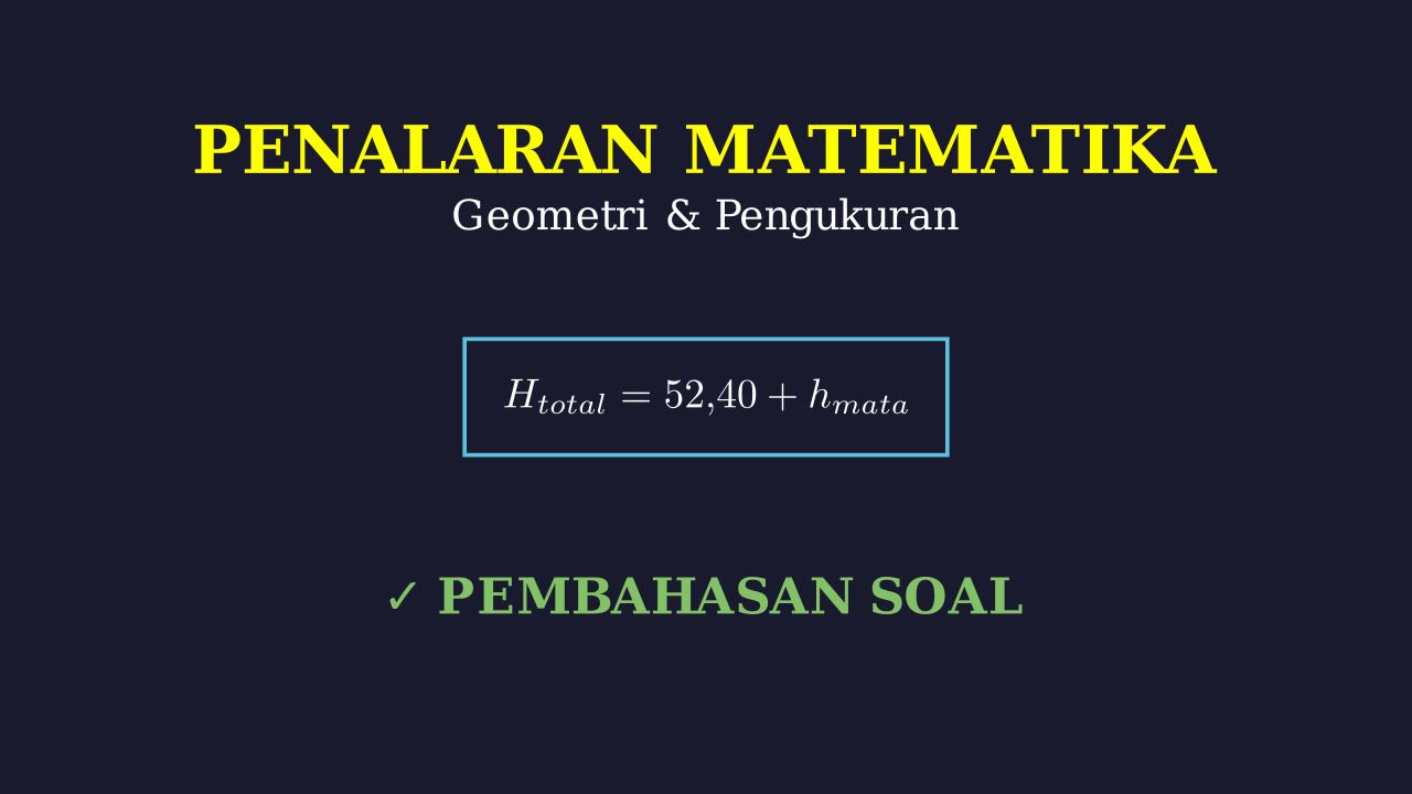 Menghitung Jarak Pandang dari Gedung