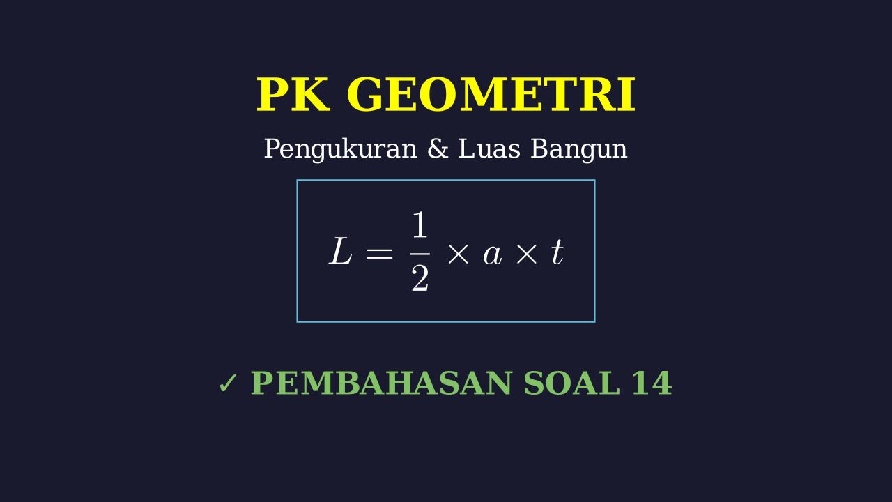 Pembahasan Soal 14