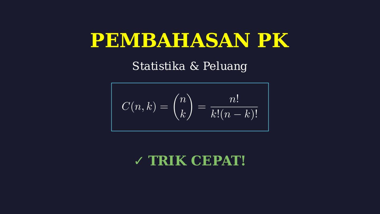 Soal Cerita: Pertemuan SMA M dan SMA K