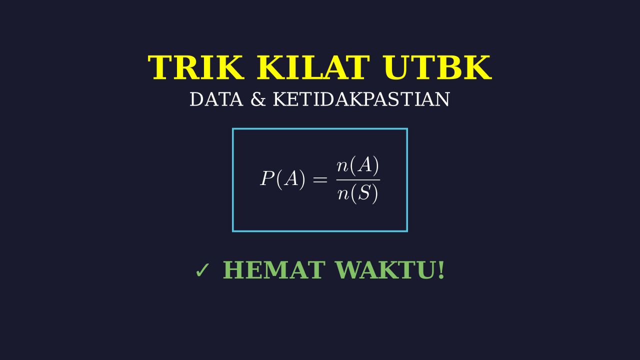Trik Cepat Kerjakan Soal UTBK