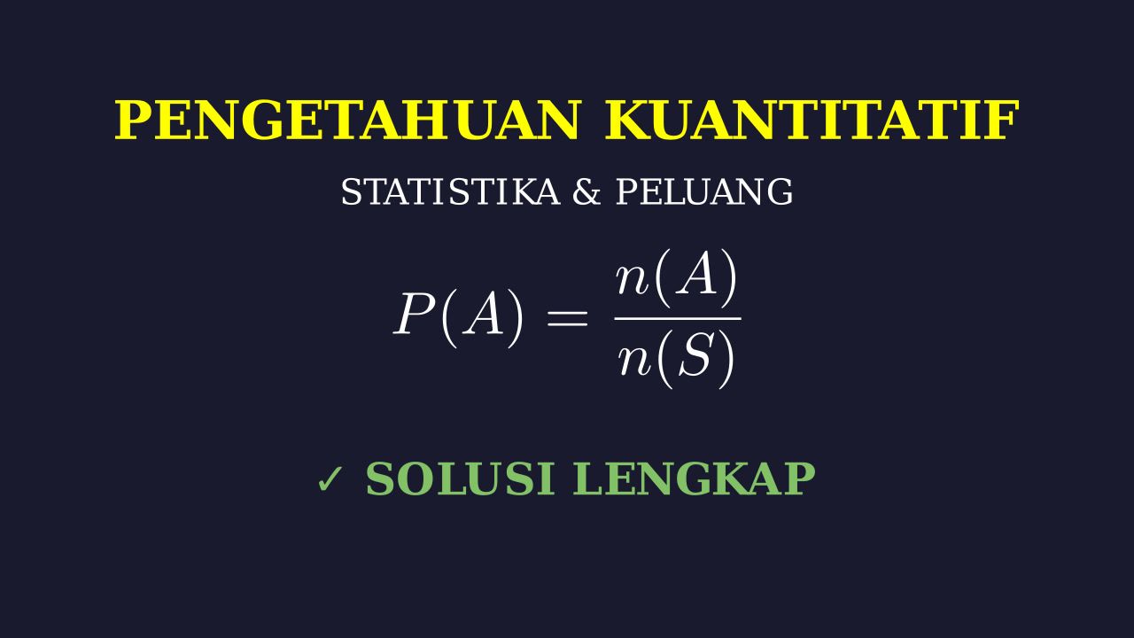 Pembahasan Kumpulan Soal Matematika