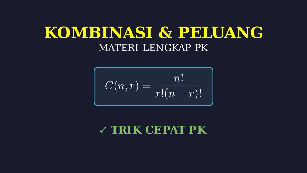 Kombinasi dan Peluang