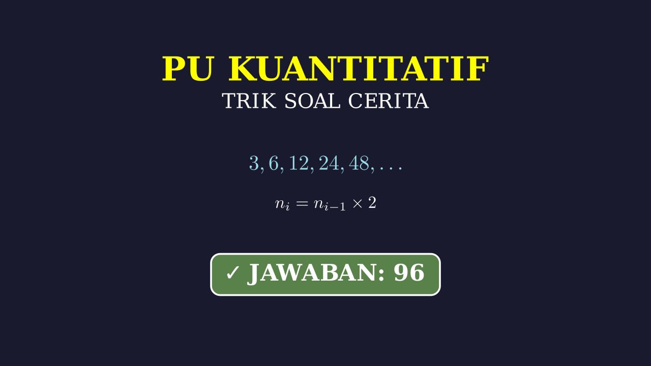 Strategi Menyelesaikan Soal Cerita