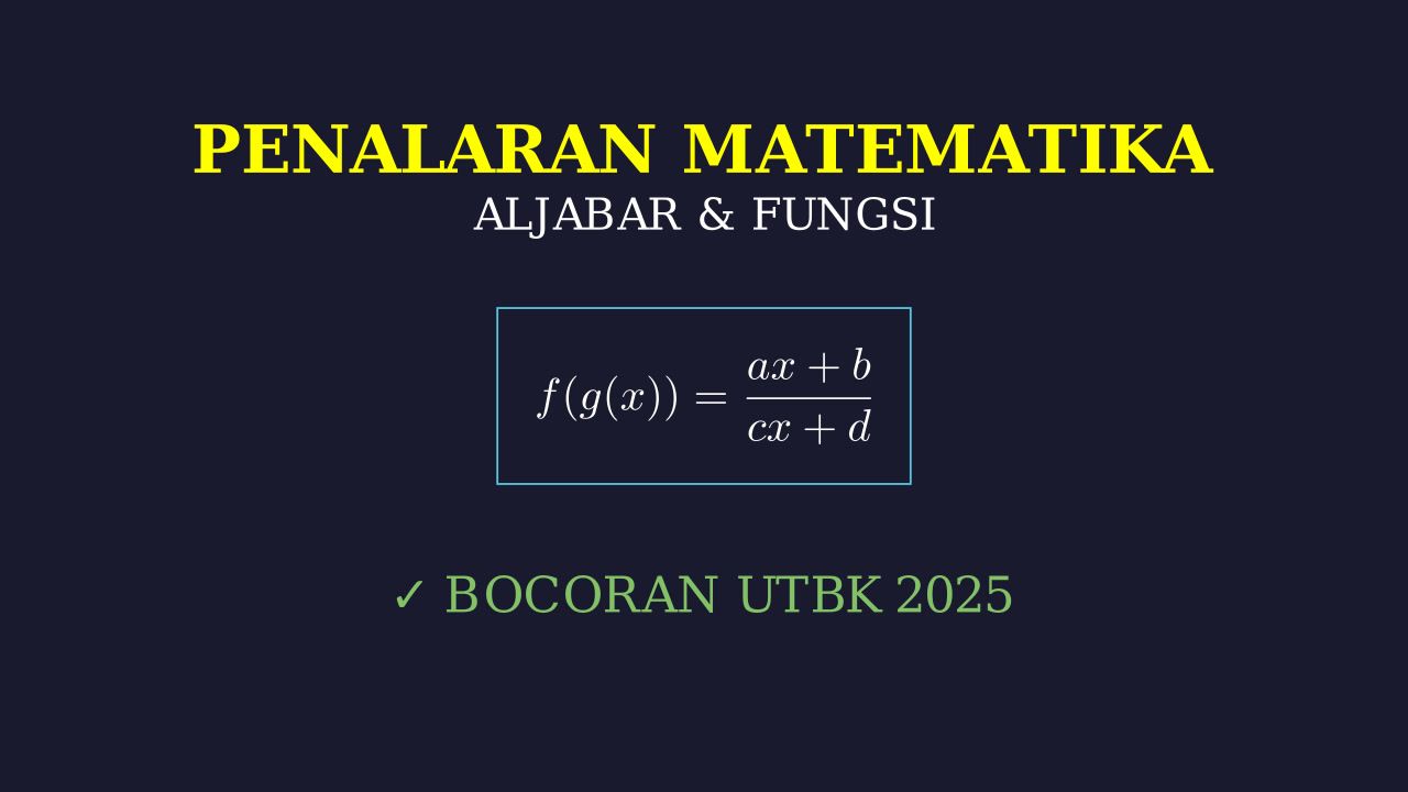 Pembahasan Soal Matematika UTBK 2025