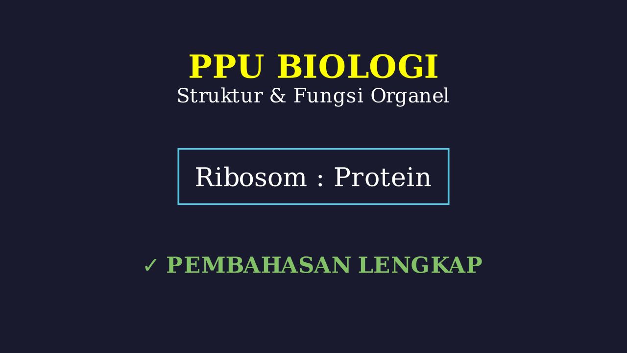 Struktur Dan Fungsi Organel Sel