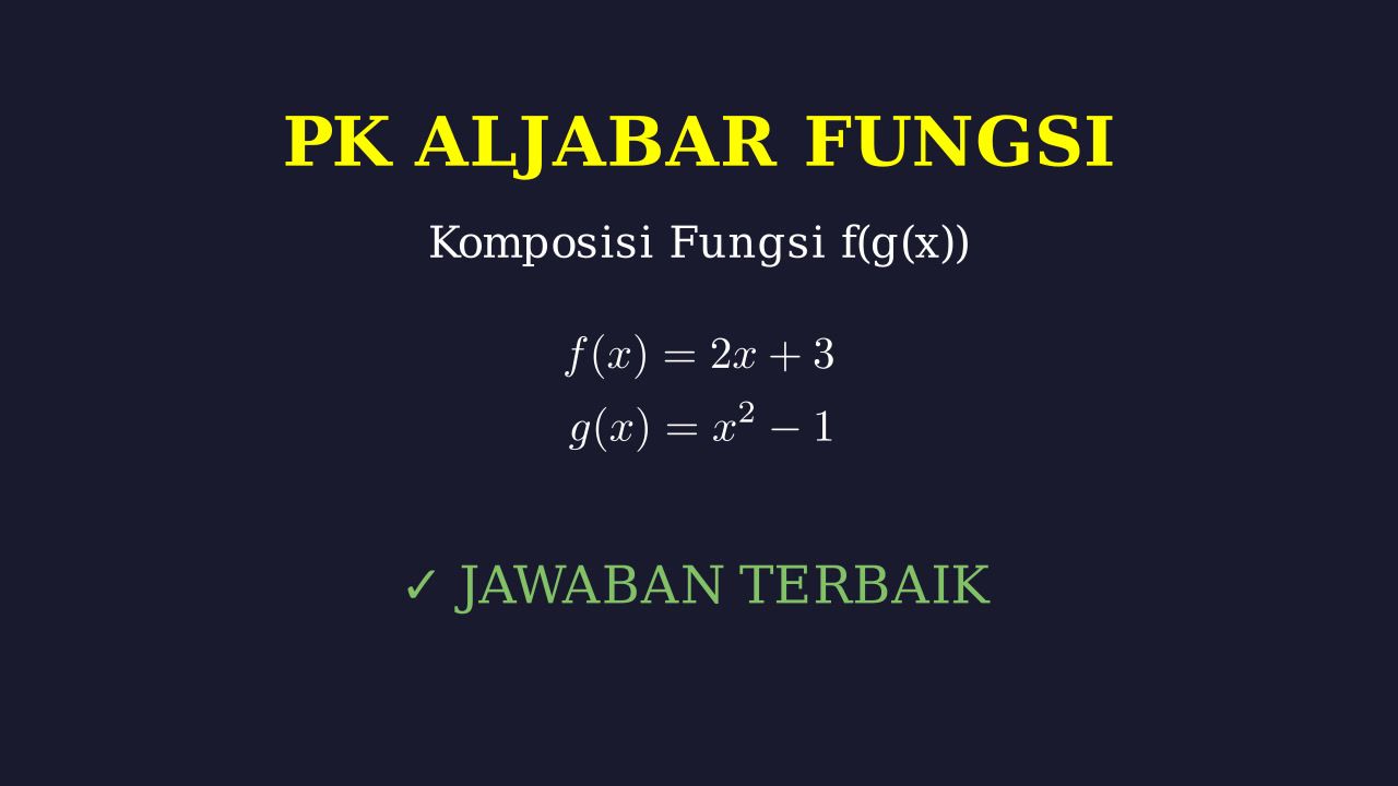 Penyelesaian Soal Matematika