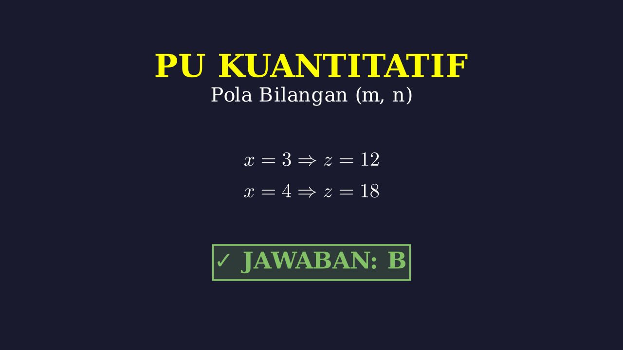 Menentukan Nilai m: Operasi Bilangan